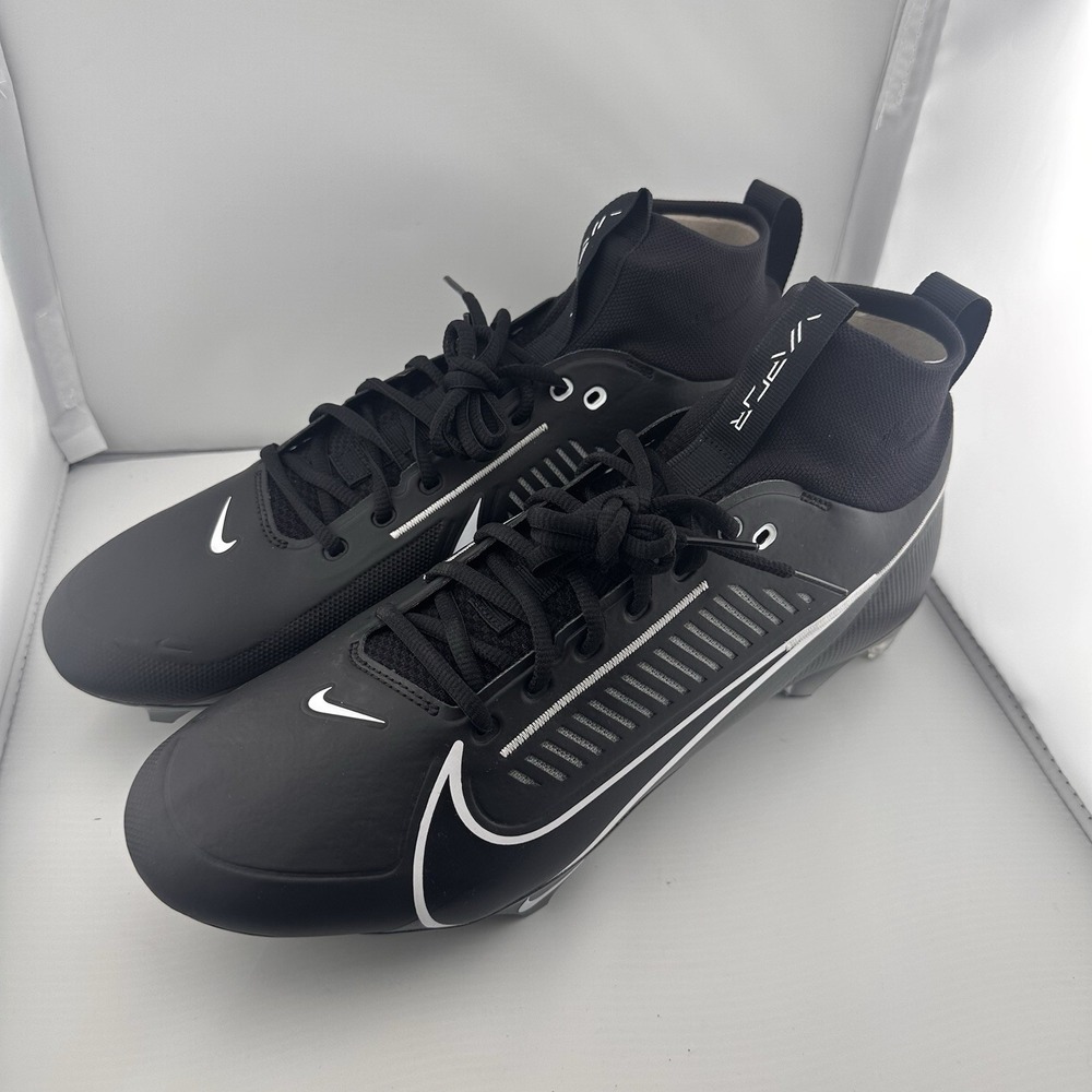 Nike Vapor Edge Pro 360‎ 2  Football Cleats DA5456-010 Black Iron Grey Size 13